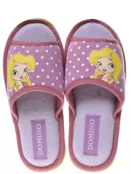 Тапочки Domino размер 30/31, цвет розовый, артикул P-23216