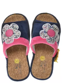 Тапочки Domino размер 30, цвет синий, артикул DA-PLA37