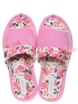 Тапочки Domino размер 40/41, цвет розовый, артикул D-EL082