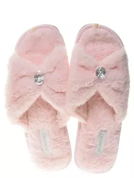 Тапочки Domino размер 40/41, цвет розовый, артикул D-EL084