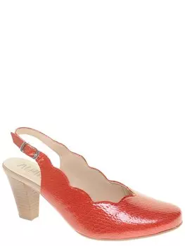 Туфли Alpina женские летние, размер 38,5, цвет красный, артикул 9I95-72