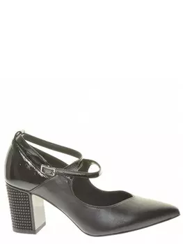 Туфли Bonty женские демисезонные, размер 38, цвет черный, артикул 0794-0683-022