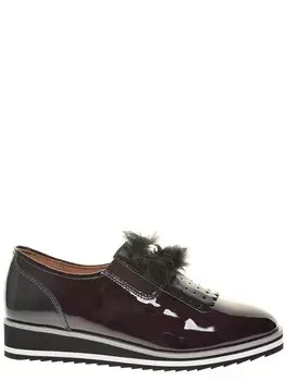 Туфли Caprice женские демисезонные, размер 39, цвет бордовый, артикул 24302-23-551