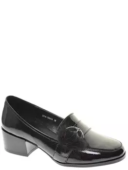 Туфли Respect женские демисезонные, размер 37, цвет черный, артикул IS74-109414
