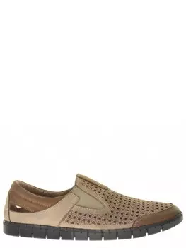 Туфли Shoiberg мужские летние, размер 40, цвет бежевый, артикул 395-01-01-93