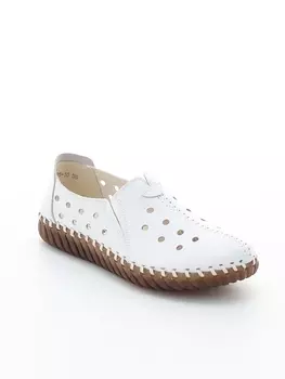 Туфли Shoiberg женские летние, размер 41, цвет белый, артикул 450-36-01-10