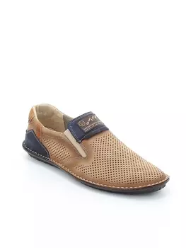 Туфли TOFA мужские летние, размер 42, цвет бежевый, артикул 508334-8