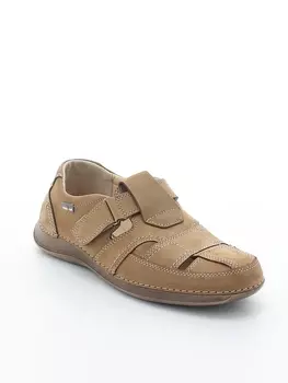 Туфли TOFA мужские летние, размер 44, цвет бежевый, артикул 508058-5