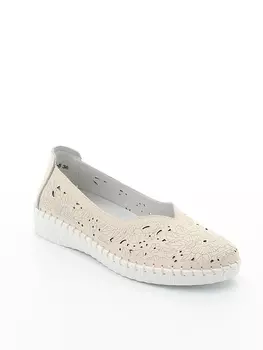 Туфли TOFA женские летние, размер 38, цвет бежевый, артикул 214937-5