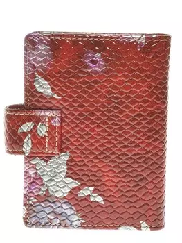 Визитница Sergio Valentini женская цвет красный, артикул 8135-010