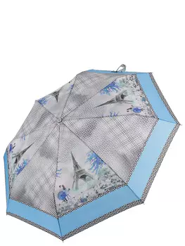 Зонт Fabretti женский цвет голубой, артикул UFLR0013-9