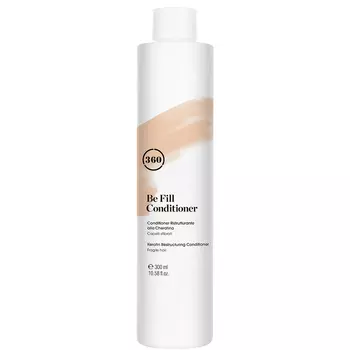 360 Реструктурирующий кондиционер с кератином для ломких волос, 300 мл (360, Уход)