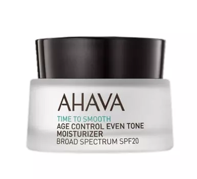 Ahava Увлажняющий крем – ровный тон и профилактика старения spf20, 50 мл (Ahava, Time to smooth)