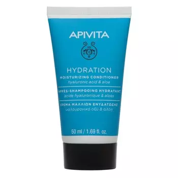 Apivita Кондиционер увлажняющий с гиалуроновой кислотой и алоэ, 50 мл (Apivita, Hair)