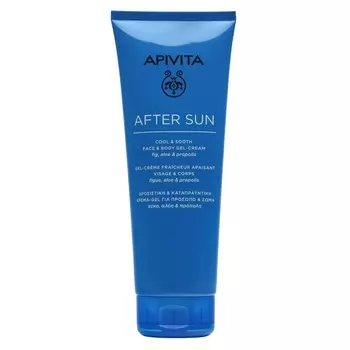 Apivita Охлаждающий увлажняющий гель-крем после солнца, 200 мл (Apivita, Bee Sun Safe)