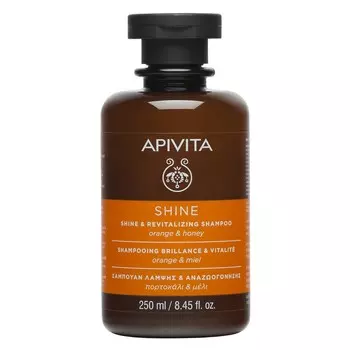 Apivita Шампунь "Блеск &amp; жизненная сила" с апельсином и медом, 250 мл (Apivita, Hair)