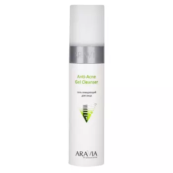 Aravia Professional Гель очищающий для жирной и проблемной кожи Anti-Acne Gel Cleanser, 250 мл (Aravia Professional)