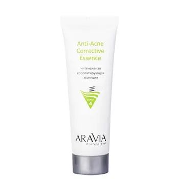 Aravia Professional Интенсивная корректирующая эссенция для жирной и проблемной кожи Anti-Acne Corrective Essence, 50 мл (Aravia Professional)