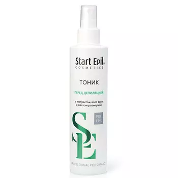Aravia Professional Тоник перед депиляцией с экстрактом алоэ вера и маслом розмарина, 200 мл (Aravia Professional, Start Epil)