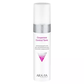 Aravia Professional Успокаивающий тоник для чувствительной кожи склонной к покраснениям Couperose Control Tonic, 250 мл (Aravia Professional)