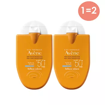Avene Солнцезащитная компакт эмульсия SPF 50+, 2*30 мл (Avene, Suncare)