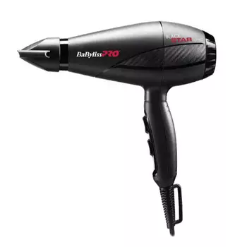 Babyliss Профессиональный фен Black Star Ionic BAB6250IE, 2200W, 2 насадки (Babyliss, Фены)