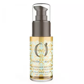 Barex Масло блонд-уход с маслом арганы и семян льна Oil Treatment for Fine or Blonde Hair, 30 мл (Barex, Olioseta)