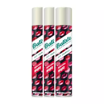 Batiste Комплект Naughty Сухой шампунь, 3 шт х 200 мл (Batiste, Fragrance)