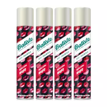 Batiste Комплект Naughty Сухой шампунь, 4 шт х 200 мл (Batiste, Fragrance)
