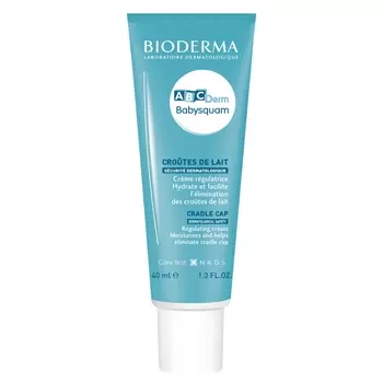 Bioderma ABCДерм Специальный детский уход против молочных корочек Бэбисквам, 40 мл (Bioderma, ABCDerm)