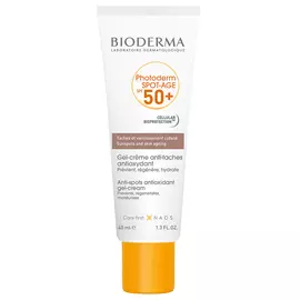 Bioderma Фотодерм Спот Эйдж Солнцезащитный гель-крем против пигментации и морщин SPF 50+, 40 мл (Bioderma, Photoderm)