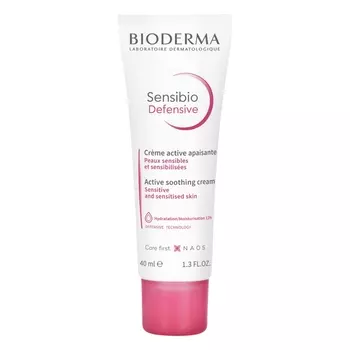 Bioderma Легкий крем для чувствительной кожи Defensive, 40 мл (Bioderma, Sensibio)