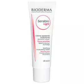 Bioderma Сенсибио Н2О Легкий увлажняющий крем для чувствительной кожи, 40 мл (Bioderma, Sensibio)