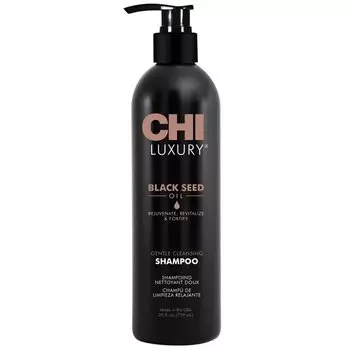 Chi Шампунь увлажняющий для мягкого очищения Luxury Black Seed Gentle Cleansing Shampoo, 739 мл (Chi, Luxury)