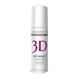 Collagene 3D Крем для лица с плацентолью, коррекция возрастных изменений для зрелой кожи 30 мл (Collagene 3D, Anti Wrinkle)