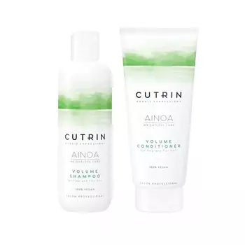 Cutrin Набор "Для объема волос": шампунь 300 мл + кондиционер 200 мл (Cutrin, Ainoa)