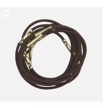 Dewal Pro Резинки для волос, коричневые midi, 10 шт (Dewal Pro, Валики и резинки)