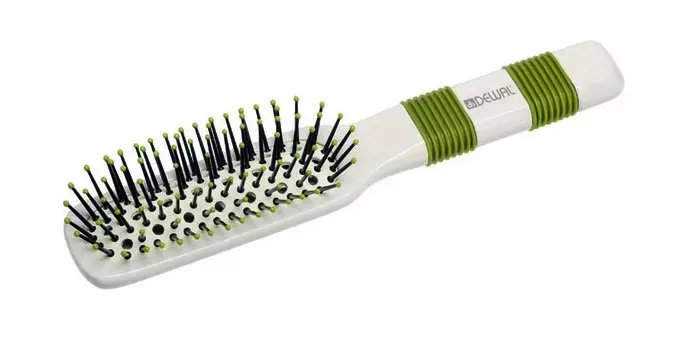 Dewal Pro Щетка массажная "Naturel", продувная, средняя, 7 рядов (Dewal Pro, Расчески и брашинги)