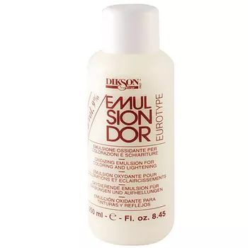 Dikson Emulsiondor Eurotype 9% Оксикрем универсальный 125 мл (Dikson, Окрашивание)