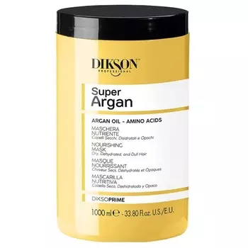 Dikson Питательная маска с маслами арганы и макадамии для сухих волос Nourishing Mask, 1000 мл (Dikson, DiksoPrime)