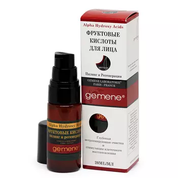 DNC Kosmetika Фруктовые кислоты для пилинга и регенерации, 20 мл (DNC Kosmetika, Gemene)