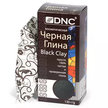 DNC Kosmetika Глина косметическая Черная, 130 г (DNC Kosmetika, DNC)