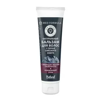 Дом природы Натуральный бальзам для волос с грязью Сакского озера и эфирным маслом грейпфрута "Освежающий уход", 150 г (Дом природы, Средства для волос с грязью Сакского озера)