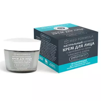 Дом природы Ночной увлажняющий крем для лица для нормальной и комбинированной кожи, 50 г (Дом природы, )