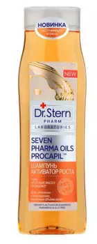 Dr. Stern Dr.Stern СЕМЬ АПТЕЧНЫХ МАСЕЛ, ПРОКАПИЛ, шампунь активатор роста, 400мл (Dr. Stern, )