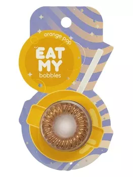 Eat My Резинка для волос "Апельсиновый леденец", 3 шт (Eat My, Для причесок)