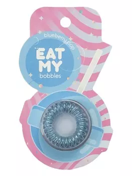 Eat My Резинка для волос "Голубичный леденец", 3 шт (Eat My, Для причесок)