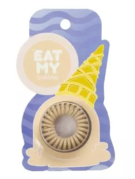 Eat My Резинка для волос "Крем-брюле", 3 шт (Eat My, Для причесок)