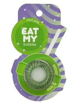 Eat My Резинка для волос "Мятный леденец", 3 шт (Eat My, Для причесок)
