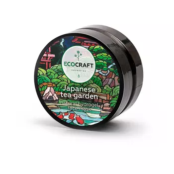 Ecocraft Маска гидрогелевая для лица суперувлажняющая "Японский чайный сад", для всех типов кожи, 60 мл (Ecocraft, Для лица)